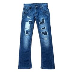 ZARA ストレッチ ハイウエスト ブーツカットデニム ライトブルー