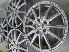 ハ*ク様 16インチ シルバー スポークホイール 4個セット - メルカリ