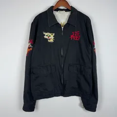 【中古品】 AVIREX アヴィレックス REVERSIBLE  VIETNAM JACKET 6182020 リバーシブル ベトナム ジャケット 刺繍 べトジャン ライトアウター 【145-260606-yo-14-tei】のサムネイル