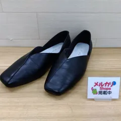 卑弥呼 HIMIKO スクエアトゥー パンプス アシンメトリーデザイン 22㎝ 中古 送料無料　4103