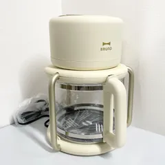 【美品】BRUNO ブルーノガラスエアフライヤーBOE122-IVアイボリー【Aランク】726のサムネイル