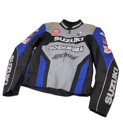 ジョーロケットSUZUKIライダースジャケット2着セット ☆ SUZUKI スズキ ライダースジャケット Lサイズ - メルカリ