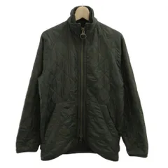 バブアー Barbour ポーラーキルト POLAR QUILTS キルティングジャケット ブルゾン アウター ナイロン スリーワラント 裏地フリース ジップアップ ロゴ 刺繍 XXS カーキ /XZ ■GY18のサムネイル