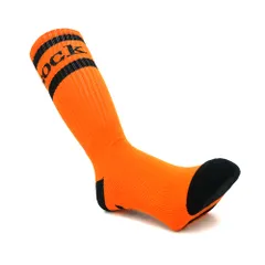 ANTIHERO SOCKS アンチヒーロー ソックス 靴下 SOCK ORANGE/BLACK　スケートボード スケボーのサムネイル