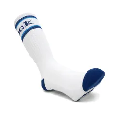 ANTIHERO SOCKS アンチヒーロー ソックス 靴下 SOCK WHITE/NAVY/CYAN　スケートボード スケボーのサムネイル