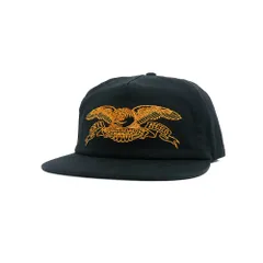 ANTIHERO CAP アンチヒーロー キャップ BASIC EAGLE SNAPBACK BLACK/GOLDのサムネイル