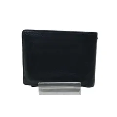 [城東79-028/併売] Maison Martin Margiela マルタン マルジェラ 2つ折り財布 ハーフウォレット ブラックのサムネイル