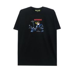 アンタイヒーロー Tシャツ 缶ロゴ プリント グリーン ゆるだぼ 