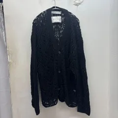 DAIRIKU ダイリク 21SS Flower Pattern Hand Knitting Cardigan カーディガン K-4 ブラック size:F【中目黒B06】のサムネイル