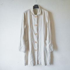 COMME des GARÇONS リネン ジャケット 丸襟 日本製 麻100% - メルカリ
