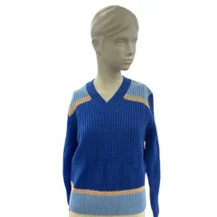 186005 現状品 MARNI マルニ ニット L ブルー ユニクロコラボ ニット レディースのサムネイル