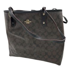 美品 COACH パッチワークシグネチャー トートバッグ コーチ 58294 シグネチャー トートバッグ レザー A4可 茶 - メルカリ