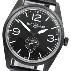 ベル＆ロス Bell＆Ross BR123-95-SC ヴィンテージ スモールセコンド デイト 自動巻き メンズ 良品 _942526のサムネイル