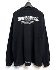 NEIGHBORHOOD｜ネイバーフッド バックロゴ ロングスリーブ Tシャツ