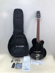 VOX Giulietta VGA-3PS 블랙 에레아코 세미아코 아치 탑 재즈 기타 F홀 기그 백 첨부 amPlug AC30 부속 프리앰프 탑재 ​​스테이지 연주 라이브 연습용 113081-2-075