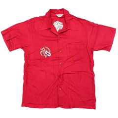 90s初期・激レア】ヒステリックグラマー 初期旧タグ ボウリングシャツ