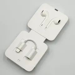 Apple  純正 有線イヤホン&変換アダプターセット【24時間以内発送･未使用品✨️】