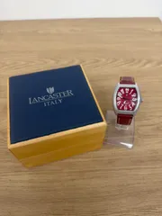× 【不動品】 LANCASTER ITALY ランカスター イタリー  REF. 0224 ベルト千切れあり 【時計】 【1.5】のサムネイル