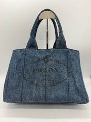 PRADA デニム ハンドバッグ - メルカリ
