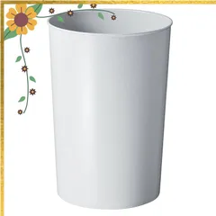 신키 합성 잠자리 토스 휴지통 19.5리터 그레이 심플 디자인 직경 28 x 높이 40cm R-40 일본산 0