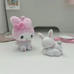 サンリオ マイメロディ WIND AND WISH フロッキー キーホルダー フィギュア