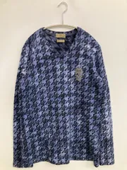 EPOCA UOMO ニット/セーター 48 ブルー ビジュー その他総柄 ミドル丈 長袖 Vネック メンズのサムネイル