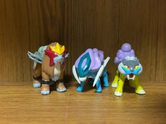 ポケモン エンテイ ライコウ スイクン 三犬 モンコレ 旧 初期 - メルカリ