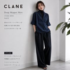 未使用に近い★OHGA オオガ シアートップス F クリーム ポリエステルM 期間限定 7/31まで】盛夏の特別値引実施中！【未使用に近い美しさ