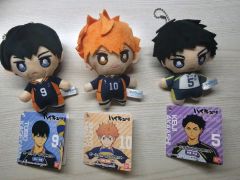 ハイキュー‼︎ ジロリ ぬいぐるみ 日向翔陽、影山飛雄、弧爪研磨、黒尾 