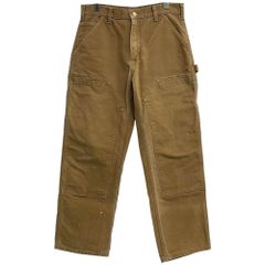 Carhartt ロガーパンツ ダブルニー 125周年 ダック ノンウォッシュ