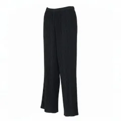 Af6 PLEATS PLEASE プリーツプリーズ プリーツ ロングパンツ PP55-JF108 サイズ2 ブラック ポリエステル100％ レディース 女性用u02tのサムネイル