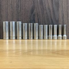 送料込 SNAP-ON ディープソケットセット 11ピース 9.5mm 6角 - メルカリ