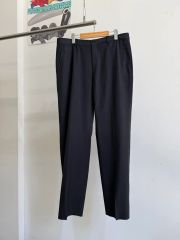 90s ARMANI COLLEZIONI ワイドスラックス ブラック イタリア - メルカリ