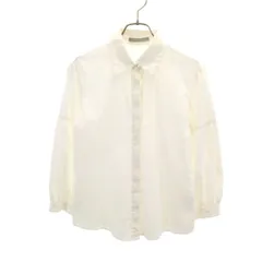 theory luxe セオリーリュクス 7分袖 シャツ 40 ホワイト系 レディース 古着