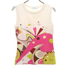 EMILIO PUCCI 総柄 タンクトップ XS - メルカリ