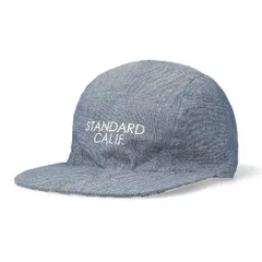 【新品タグ付き】【STANDARD CALIFORNIA】SD REVERSIBLE CAMP CAP　INDIGO　リバーシブルキャンプキャップ　スタンダードカリフォルニアのサムネイル