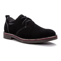 プロペット メンズ シューズ オックスフォード スエード Propet Finn Mensuede Oxford Shoes Black ブラックのサムネイル