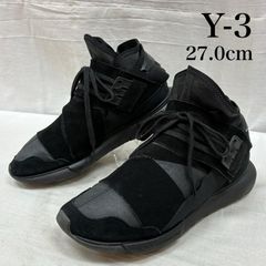 美品！アディダスY-3 スニーカー QASA RACER オリーブ 25.5cm - メルカリ