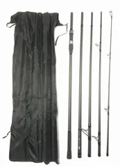 鯉竿 3.9m (13ft) カープロッド 5本継ぎ 3.75LB 鯉釣り キャットフィッシュロッド 5ピース 投げ竿 防波堤 波止釣り トラベルロッド [13ft(3.9m)カープロッド5本継ぎ3.75LB]のサムネイル