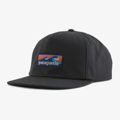 【新品】Patagonia キャップ ブラック 　ボードショーツ・ラベル・ファンフェアラー・キャップ　並行輸入品のサムネイル