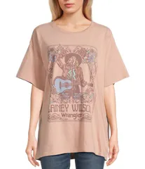 ラングラー レディース トップス Tシャツ WranglerR Lainey Wilson Short Sleeve TShirt Misty Roseのサムネイル