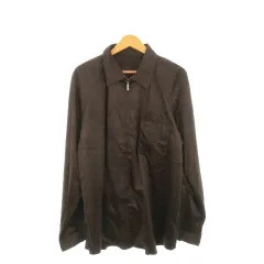 コムサデモード COMME CA DU MODE ジャケット フェイクスエード 2 茶 ブラウン ジップアップ 長袖 胸ポケット /MN10 ■ECB005のサムネイル