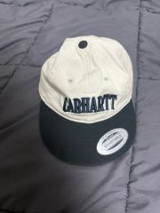 Carhartt WIP フィッシュ刺繍 キャップ ブルー - メルカリ