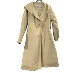 ♪4424 ROPE ロペ  ロングダウン　ベージュ 系　イエロー系 中古美品 36サイズのサムネイル