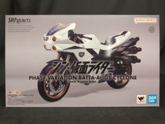 BANDAI SPIRITS SHFiguarts 신·가면 라이더 대량 발생형상 변이 메뚜기 오그 탑승용 사이클론호(신·가면 라이더)