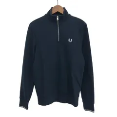 FRED PERRY フレッドペリー ハーフジップスウェット サイズ:S 裏地パイル    ネイビー メンズ / 243001005382のサムネイル