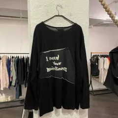 YOHJI YAMAMOTO ヨウジヤマモト プールオム リメイク ロングスリーブのサムネイル