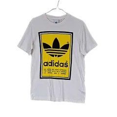 アディダス メンズ ストリート系 半袖Tシャツ 90 白 07396