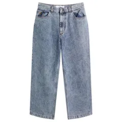 ポーラー スケート カンパニー メンズ ボトムス デニムパンツ ジーンズ Polar Skate Co Big Boy Loose Tapered Jeans Heavy Washed Blue ブルのサムネイル