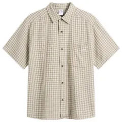 ポーラー スケート カンパニー メンズ トップス シャツ Polar Skate Co Mitchell Short Sleeve Shirt Beige Green グリーンのサムネイル